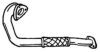 SAAB 9388174 Exhaust Pipe